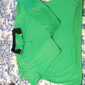 Reebok Men's Large 3/4 zip lightweight pullover